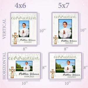First Communion Frame, Custom Mdf Frame - GiftShire