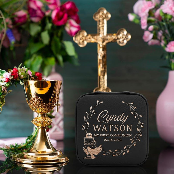 Child’s First Communion Keepsake Box with Custom Jewelry Box - GiftShire