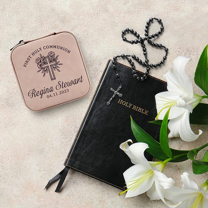 Child’s First Communion Keepsake Box with Custom Jewelry Box - GiftShire