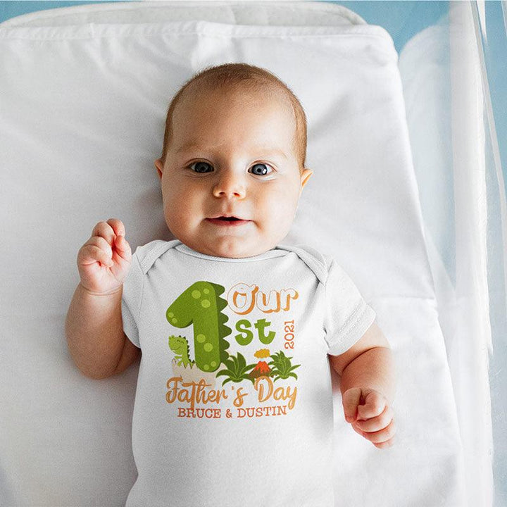 First Father’s Day Matching T-shirt - GiftShire
