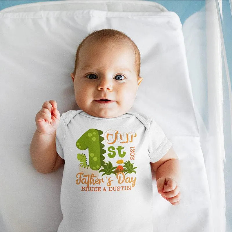 First Father’s Day Matching T-shirt - GiftShire