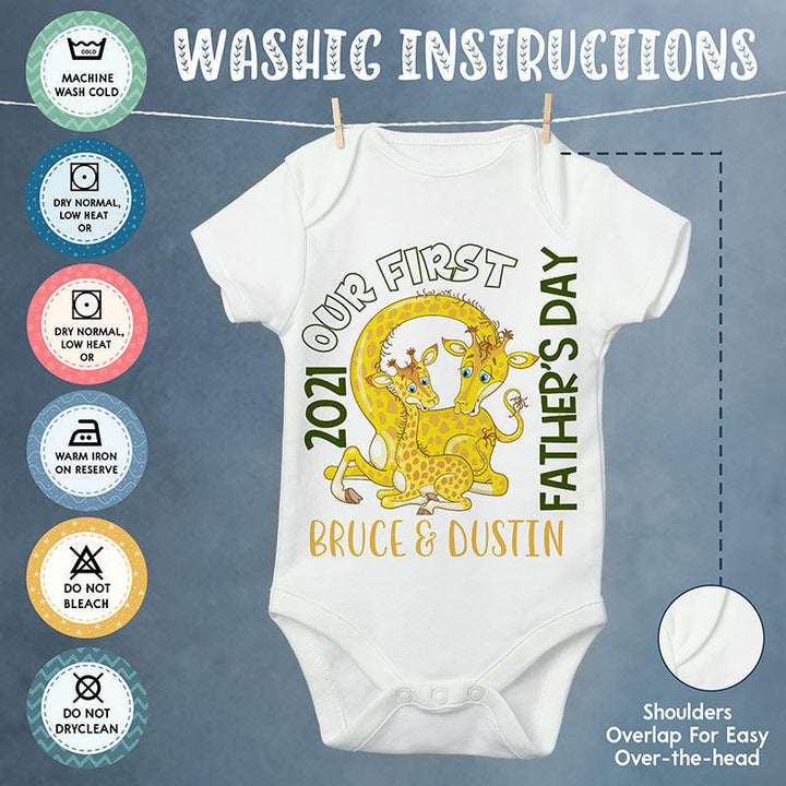 First Father’s Day Matching T-shirt - GiftShire