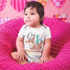 First Mother's Day: Custom Matching Tees for Mom & Her Baby - GiftShire