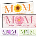 Floral MOM Sign with Kids’ Names Personalization