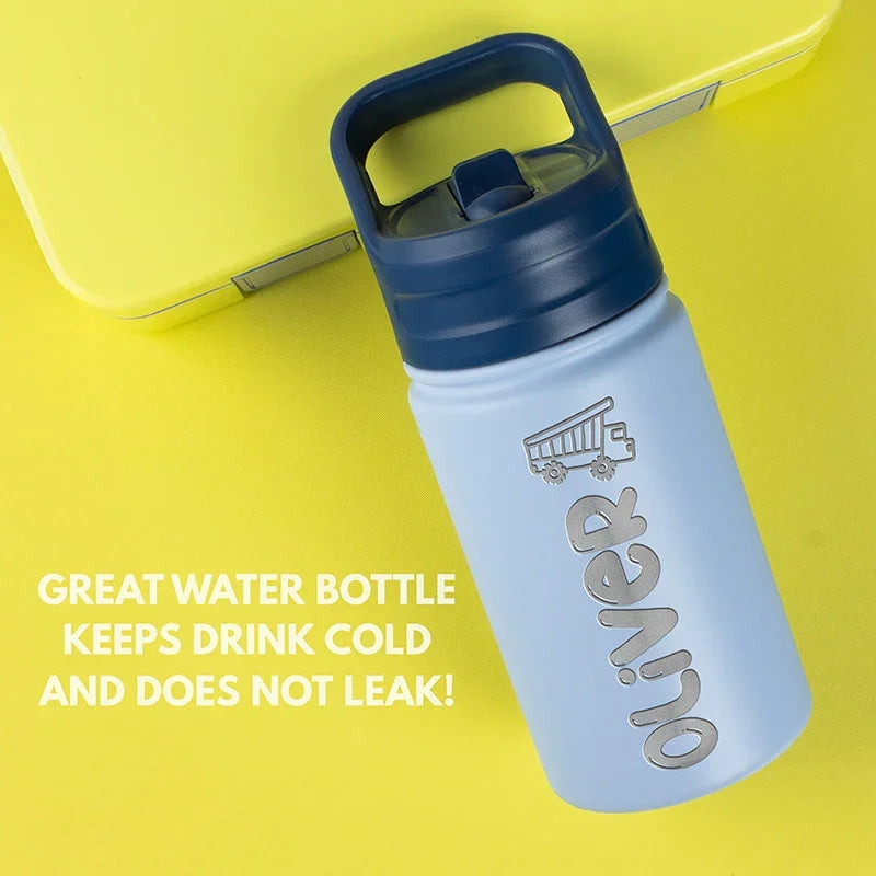 Food Grade Hydration! Kids Personalized Water Bottle - 12 Oz - GiftShire