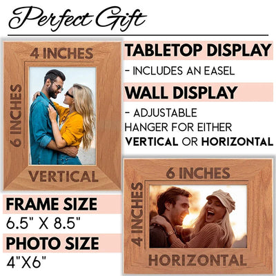 Full of Hearts Personalized Picture Frame for Couples