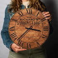 Fully Customizable Wall Clock for Father’s Day