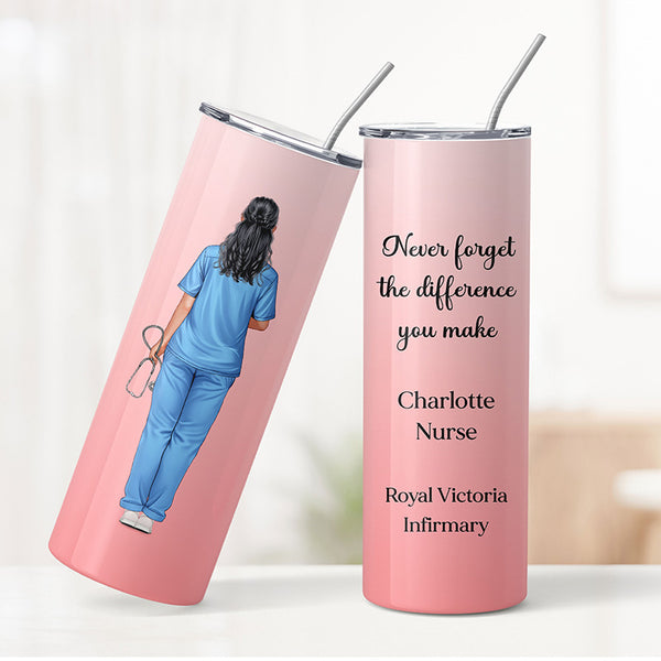 Fully Customizable Nurse Gifts - 20 Oz Tumblers for Nurse