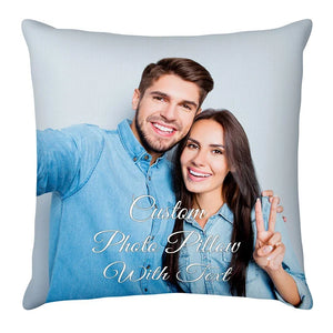 Fully Customized Photo Pillowcase - 16x16 - GiftShire
