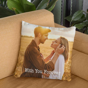Fully Customized Photo Pillowcase - 16x16 - GiftShire