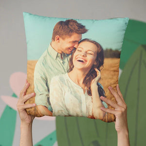 Fully Customized Photo Pillowcase - 16x16 - GiftShire