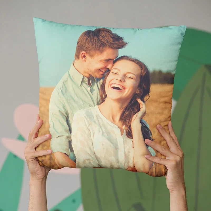 Fully Customized Photo Pillowcase - 16x16 - GiftShire