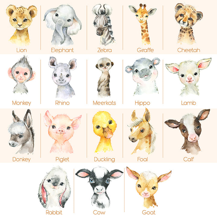 Funny Animal Design Mug for Kids - Personalize with Name - GiftShire