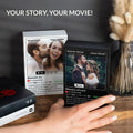 Gift for Netflix Couples - Photo Block with Custom Quote