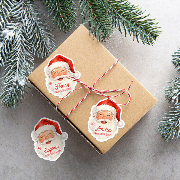Gift From Santa Stickers for Your Christmas Gifts