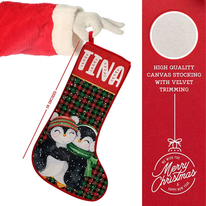 Gift Velvet Stocking For Christmas - GiftShire