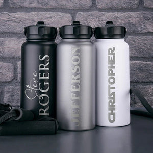 Giftshire's Water Bottle - Personalized with Name - GiftShire