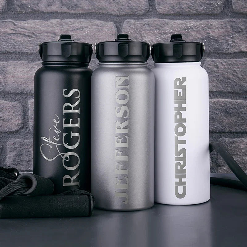 Giftshire's Water Bottle - Personalized with Name - GiftShire
