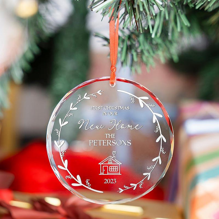 Custom Glass Ornament - GiftShire