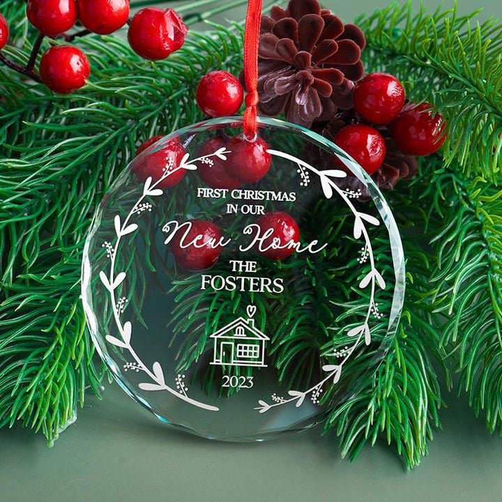 Custom Glass Ornament - GiftShire