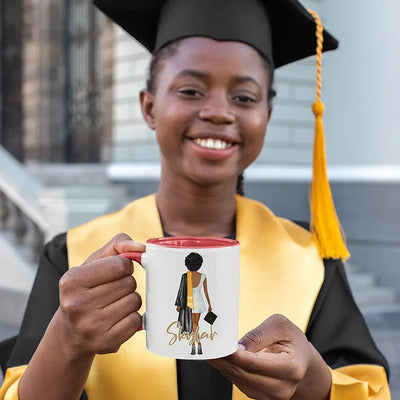 Custom Graduation Clipart Mug, Gift for Graduation - GiftShire