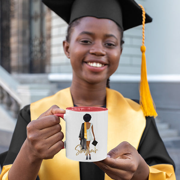 Custom Graduation Clipart Mug, Gift for Graduation - GiftShire