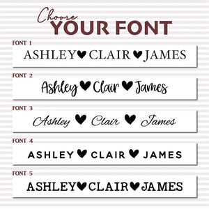 Grandkids Names Sign for Grandparents Home Decor - GiftShire