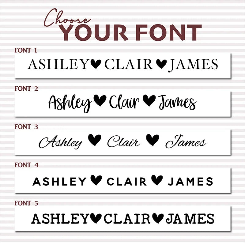 Grandkids Names Sign for Grandparents Home Decor - GiftShire