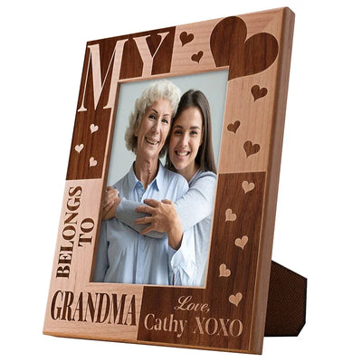 Grandma's Custom Picture Frame - Add Grandkids' Names