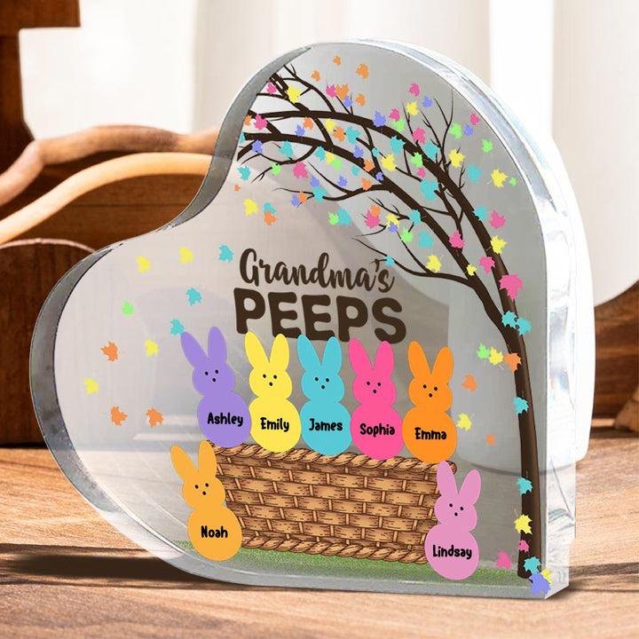 Nanas Easter Heart Plaque - GiftShire