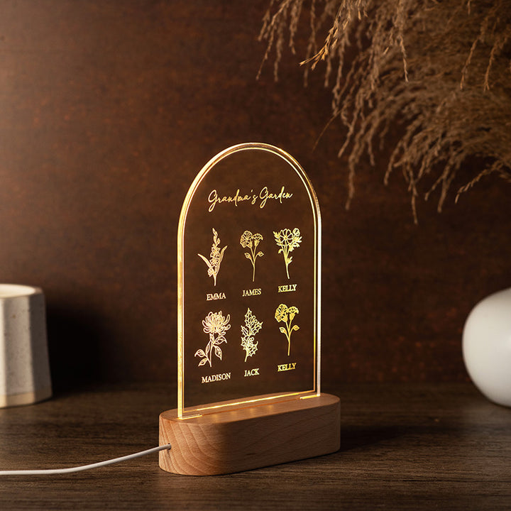 Custom Night Light for Grandma - GiftShire