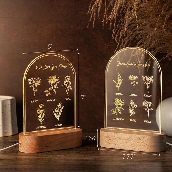 Custom Night Light for Grandma - GiftShire