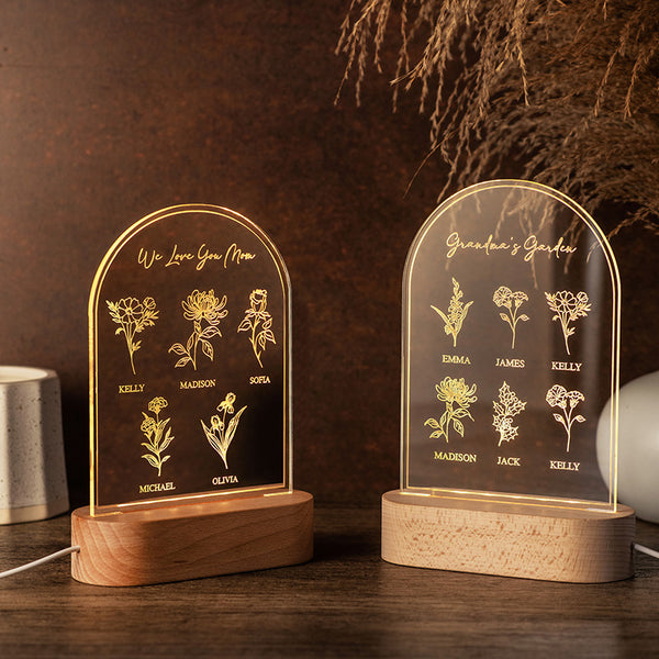 Custom Night Light for Grandma - GiftShire