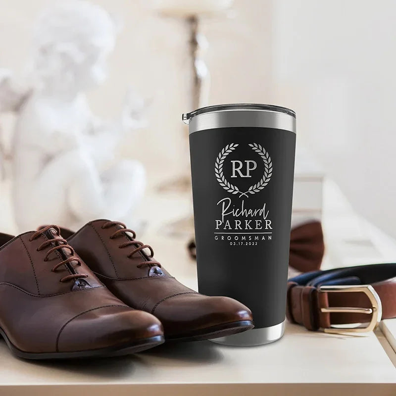 Groomsmen Proposal Gift - Be My Groomsman Tumbler - GiftShire