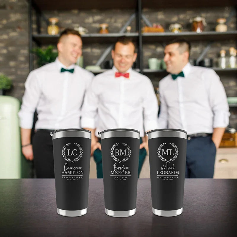 Groomsmen Proposal Gift - Be My Groomsman Tumbler - GiftShire
