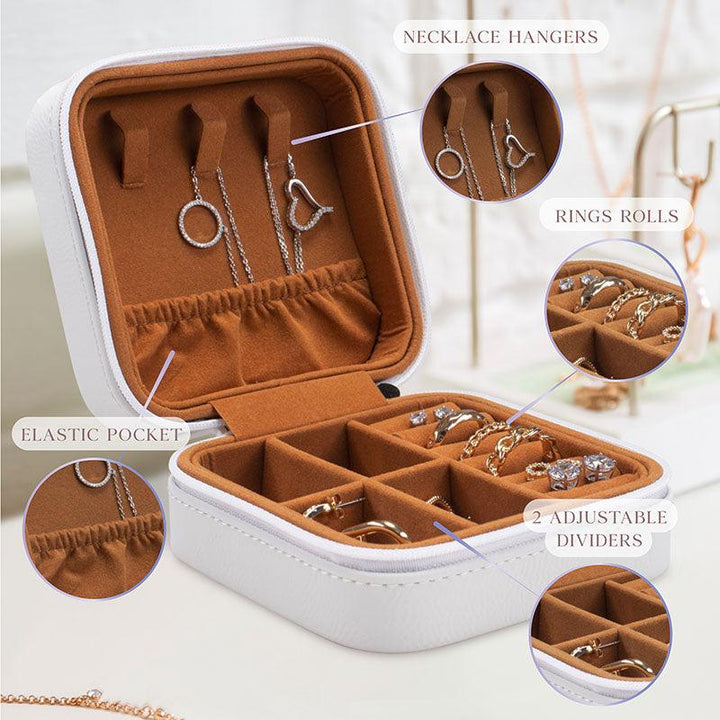 Calligraphy Name Personalized Jewelry Box Gift for Her - GiftShire