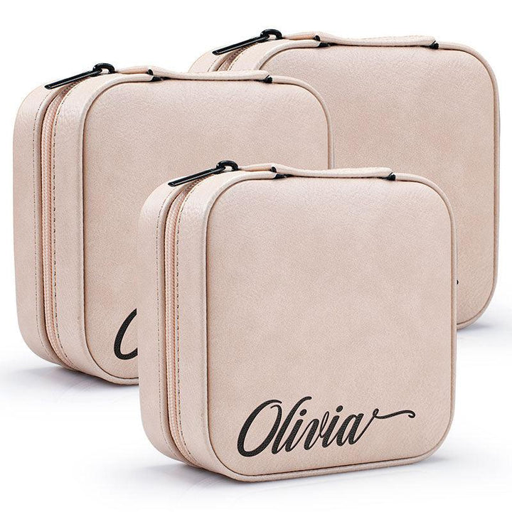Calligraphy Name Personalized Jewelry Box Gift for Her - GiftShire