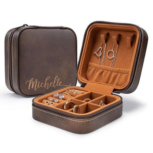 Calligraphy Name Personalized Jewelry Box Gift for Her - GiftShire