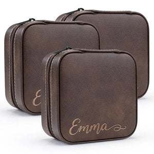 Calligraphy Name Personalized Jewelry Box Gift for Her - GiftShire