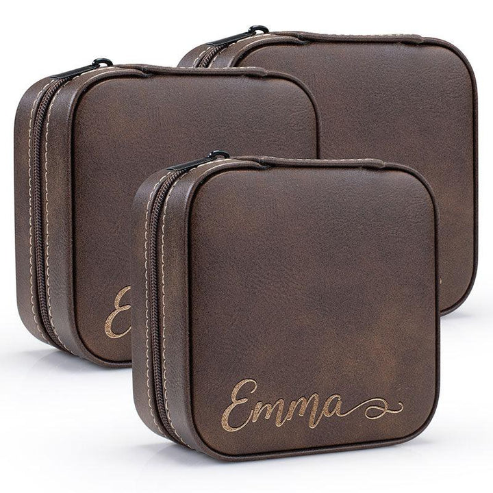 Calligraphy Name Personalized Jewelry Box Gift for Her - GiftShire