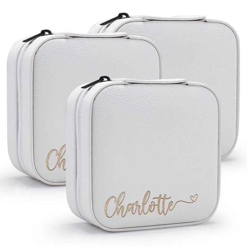 Calligraphy Name Personalized Jewelry Box Gift for Her - GiftShire