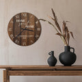 Home Sweet Home Wall Clock – Custom Housewarming Gifts