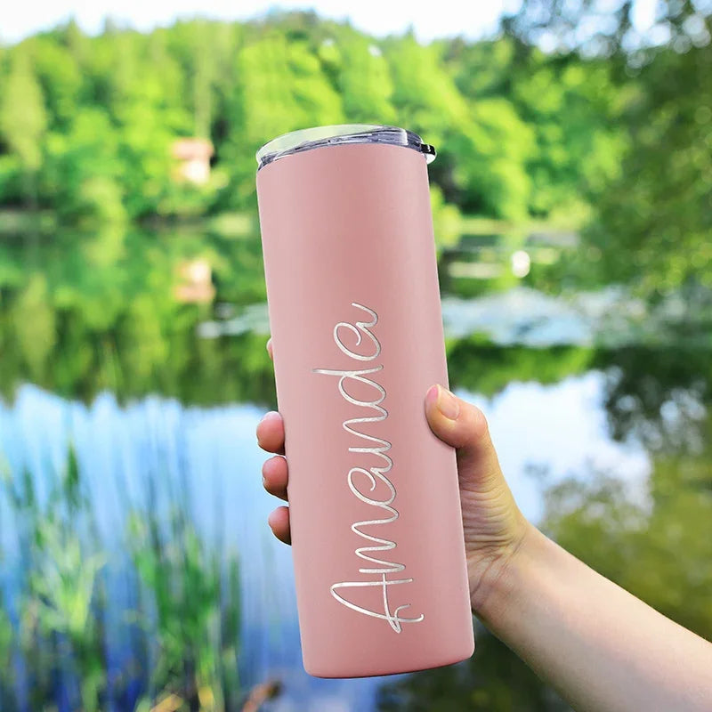 Hot & Cold Tumblers – Name Personalization - 20 Oz - GiftShire