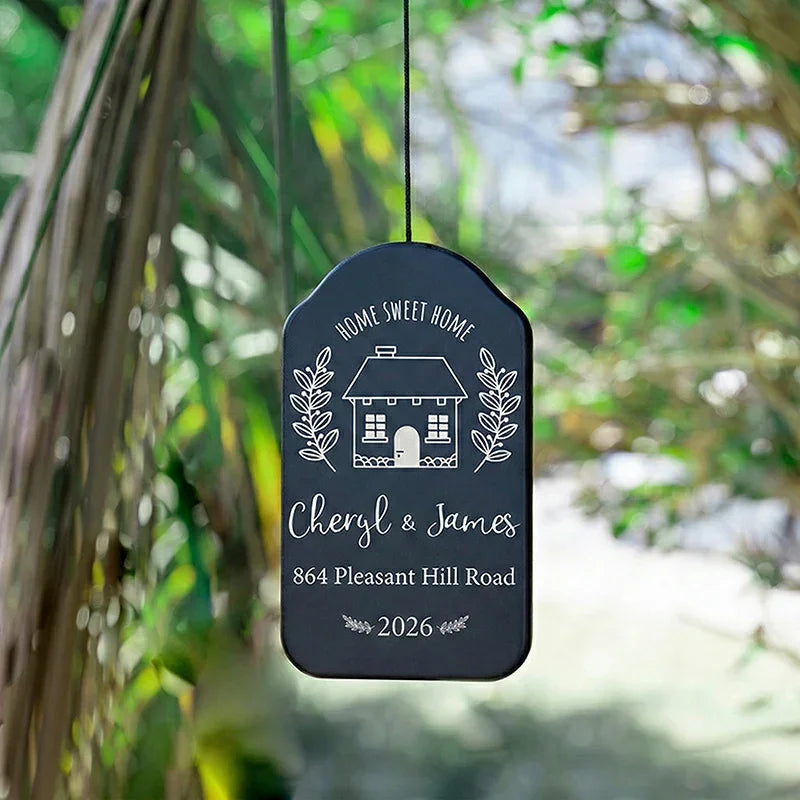 Housewarming Wind Chime for Couples