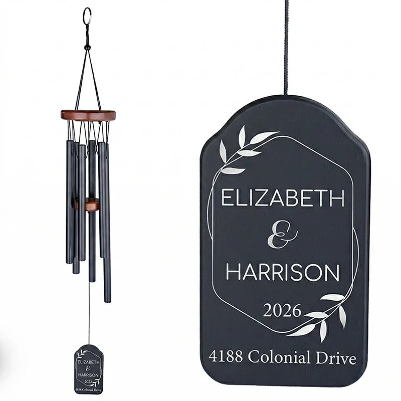 Housewarming Wind Chime for Couples