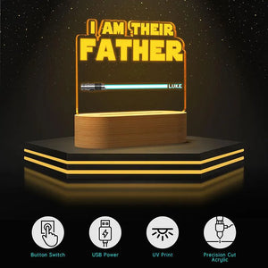 I Am Their Father Night Light - GiftShire