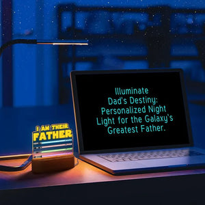I Am Their Father Night Light - GiftShire