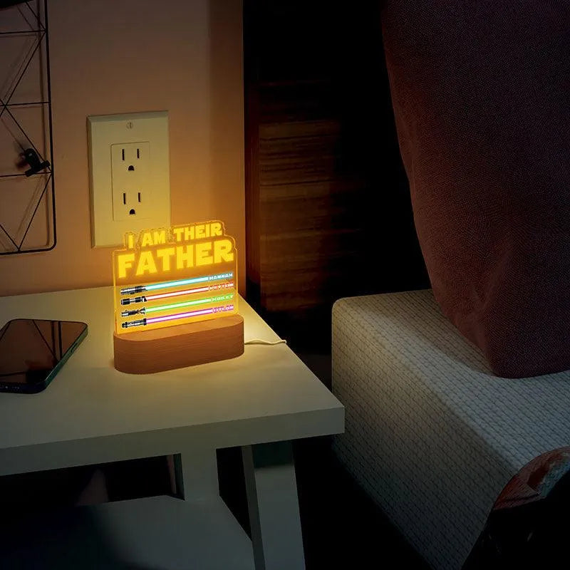 I Am Their Father Night Light - GiftShire