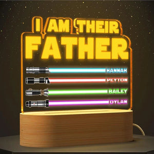 I Am Their Father Night Light - GiftShire