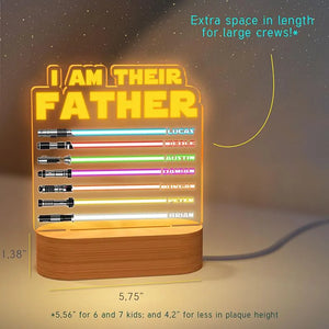 I Am Their Father Night Light - GiftShire